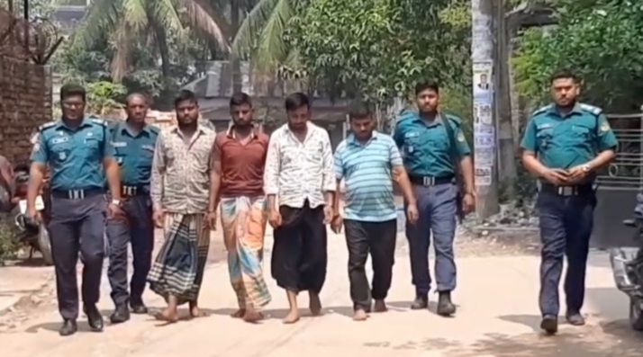 গাজীপুরে জাল রুপি ও টাকা  ক্রয়-বিক্রয় চক্রের ৪ সদস্য গ্রেফতার