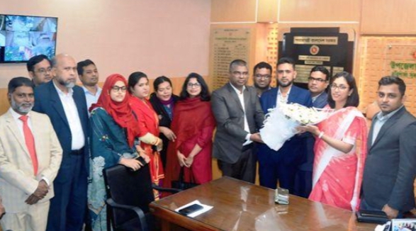 বরিশাল সদরের নতুন ইউএনও হিসেবে যোগ দিলেন মানজুরা মুশাররফ