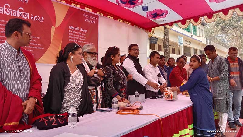 ঝিনাইগাতীতে আন্তর্জাতিক মাতৃভাষা দিবস উপলক্ষে প্যাসিফিক চিত্রাঙ্কণ প্রতিযোগিতা