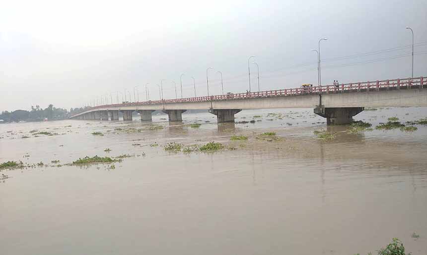 কুড়িগ্রামে ব্রহ্মপুত্র, ধরলা ও দুকুমারের পানি বিপদসীমার ওপর, বন্যা পরিস্থিতির অবনতি