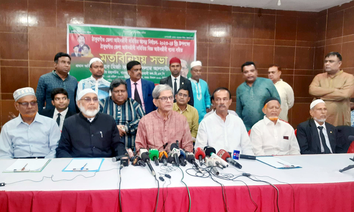 ২০১৪-২০১৮ সালের মত কোন তামাশার নির্বাচনে আমরা বিশ্বাস করি না