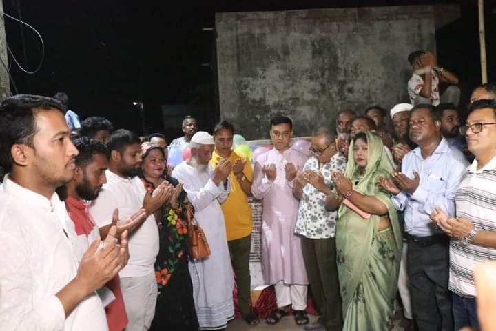 মসিকের ১৫ কিলোমিটার সড়ক আধুনিক সড়কবাতি উদ্বোধন