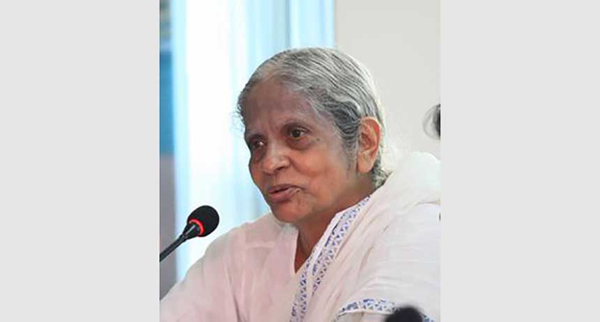 বেবী মওদুদের স্মরণে পাঠাগার ও স্মৃতি জাদুঘর প্রতিষ্ঠার দাবি