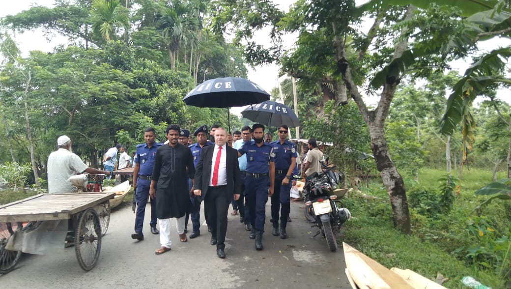 নেছারাবাদের নৌকার হাট ও ছারছীনা দরবার শরীফ পরিদর্শন করলেন আলজেরিয়ার রাষ্ট্রদূত