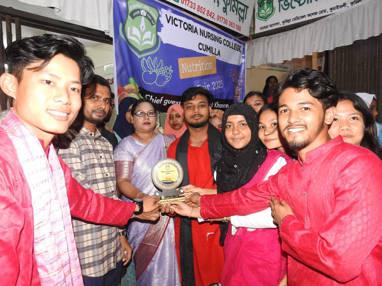 কুমিল্লা ভিক্টোরিয়া নার্সিং কলেজে পুষ্টি মেলা অনুষ্ঠিত