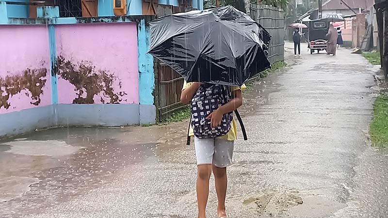 পঞ্চগড়ে ৪০ মিলিমিটার বৃষ্টিপাত রেকর্ড