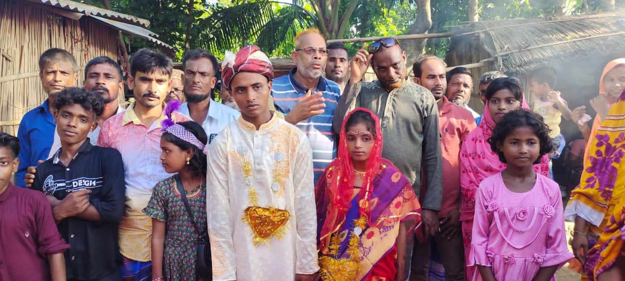 পাংশা-কালুখালীর দুই বুদ্ধি প্রতিবন্ধীর বিয়ে