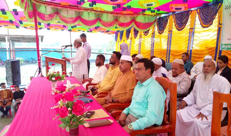 পাটগ্রামের আমানতুল্যা প্রধান মাধ্যমিক বিদ্যালয়ের এসএসসি পরীক্ষার্থীদের বিদায় সংবর্ধনা