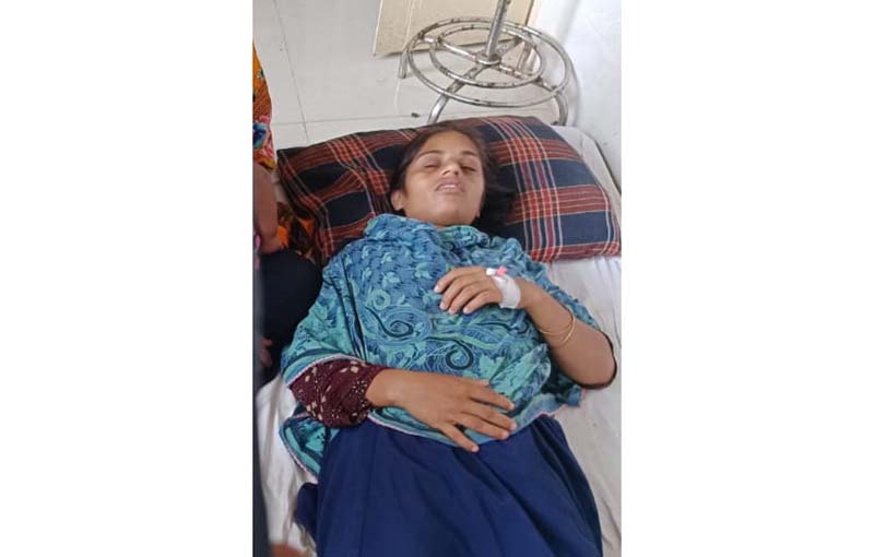 পাটগ্রামে মধ্যযুগীয় কায়দায় গৃহবধুকে নির্যাতন