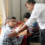 পাবিপ্রবির ভর্তিযুদ্ধে অংশ নিলেন দৃষ্টিহীন তূর্য