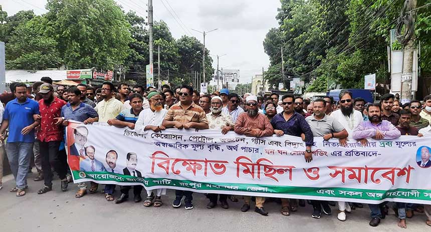 জ্বালানি তেলের দামে রাজনীতির তাওয়া গরম হয়েছে : রসিক মেয়র