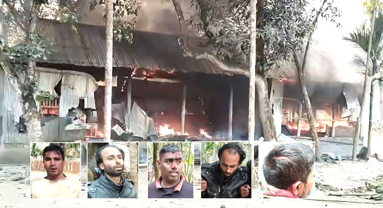গুজব ছড়িয়ে হেযবুত তাওহীদের উপর হামলা-লুটপাট-অগ্নিসংযোগ, আহত ২০