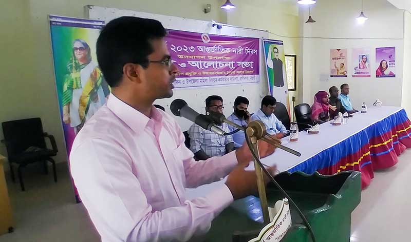 রাণীনগরে আন্তর্জাতিক নারী দিবস উদযাপন