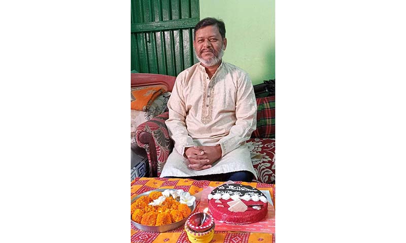 সমাজসেবক আনোয়ার হোসেনের জন্মদিন পালিত