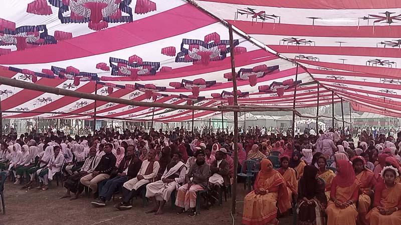 রৌমারীতে অভিভাবক সমাবেশ ও নবীন বরণ অনুষ্ঠিত