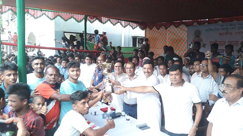 স‌ালথায় উপ‌জেলা পর্যা‌য়ে জাতীয় গোল্ডকাপ ফুটবল টুর্না‌মে‌ন্টের ফাইনাল অনু‌ষ্ঠিত