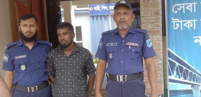 সালথায় শিশুকে ধর্ষণ চেষ্টার ঘটনায় অভিযুক্ত আটক