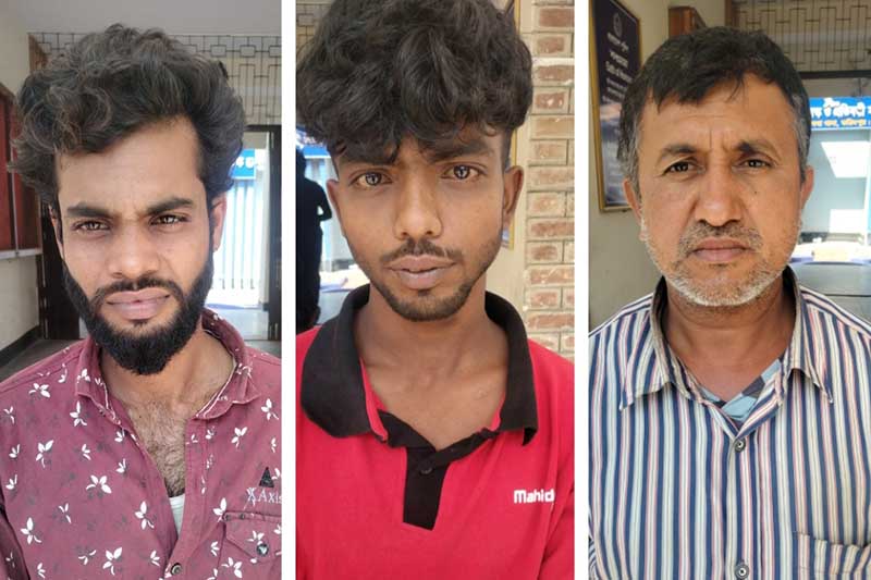 সালথায় অ‌বৈধভা‌বে মা‌টি খননের দায়ে ৩ জ‌নের কারাদণ্ড