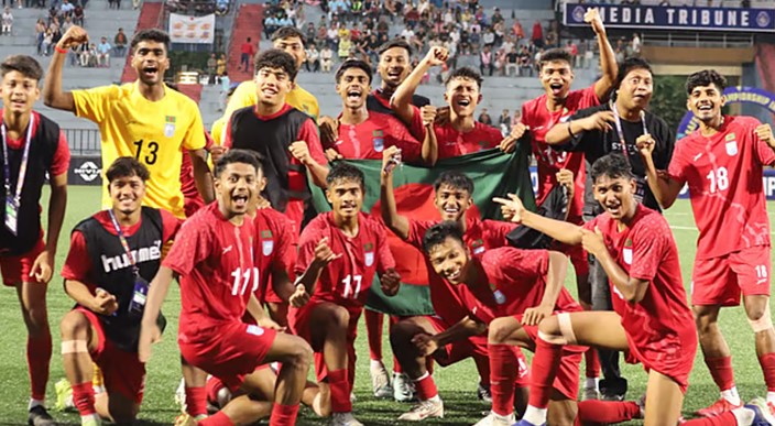 নেপালকে হারিয়ে ফাইনালে বাংলাদেশ