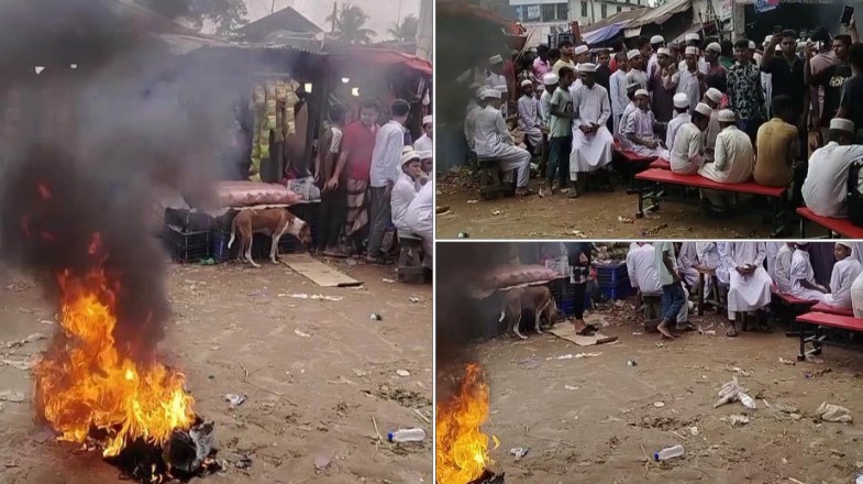কুমিল্লায় মাদ্রাসাছাত্রী ধর্ষণ, প্রতিবাদে উত্তাল যুক্তিখোলা বাজার
