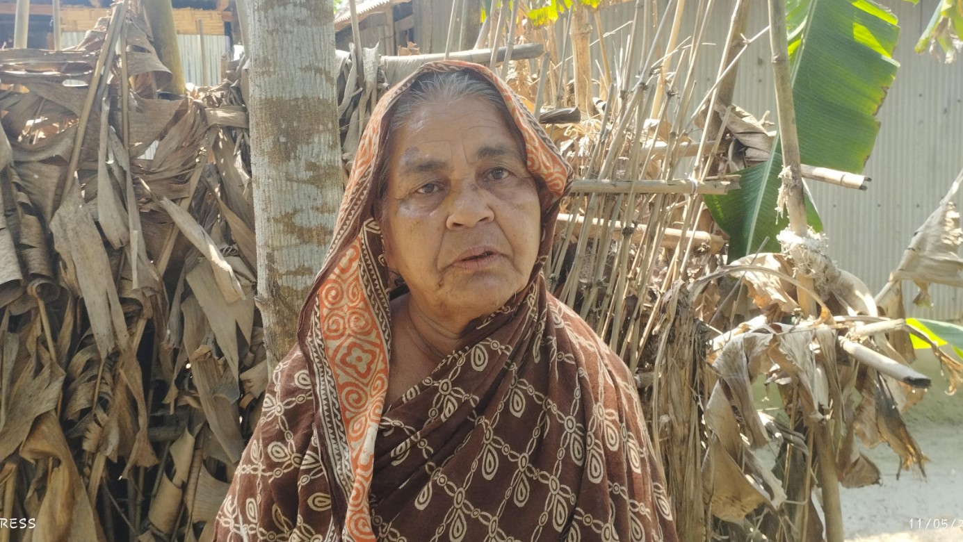 ভাগ্যের নির্মমতায় আশ্রয়হীন মমতাময়ী মা সুফিয়া