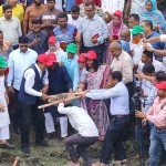 বজ্রপাত থেকে রক্ষায় বিশেষ আশ্রয়কেন্দ্র ও খাল খনন কর্মসূচি: কুড়িগ্রামে ত্রাণমন্ত্রী