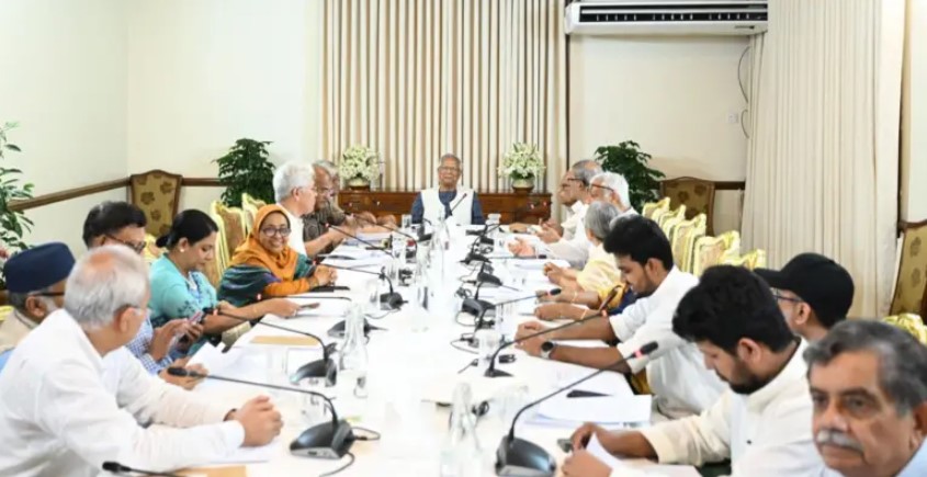 আন্তর্বর্তী সরকারের বৈঠকে আওয়ামী লীগের সব কার্যক্রম নিষিদ্ধের সিদ্ধান্ত