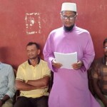 ঘের মালিকের ভাড়াটের নির্যাতনের প্রতিবাদে কেশবপুরে গ্রামবাসীর সংবাদ সম্মেলন