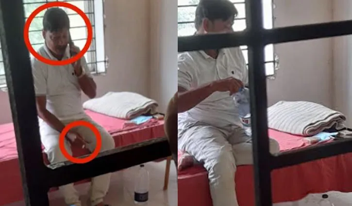 সাজাপ্রাপ্ত বিএনপি নেতাকে থানায় ‘ভিআইপি’ খাতির নিয়ে সমালোচনা!