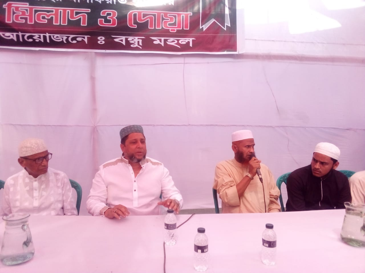 মরহুম আব্দুস সোবহানের স্মরণে মিলাদ মাহফিলে কাউন্সিলর মতি
