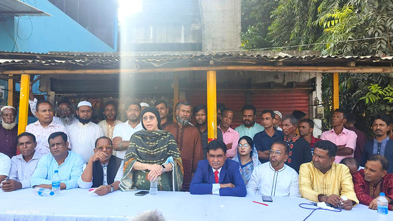 শ্রীপুরে কৃষক লীগের শান্তি সমাবেশ
