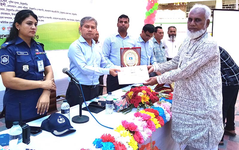 ঠাকুরগাঁওয়ে ভূমিসেবা সপ্তাহ উপলক্ষে র‌্যালি ও আলোচনা সভা