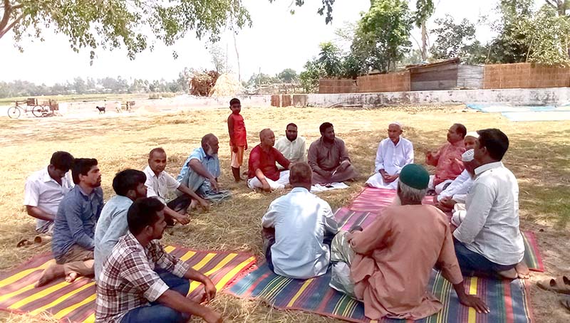 রাণীশংকৈল কেন্দ্রীয় কলেজ হাট ঈদগাহ মাঠের সাধারণ সভা