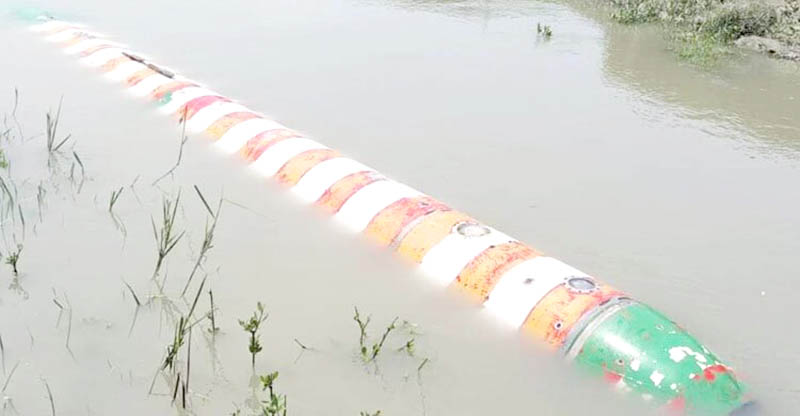 পটুয়াখালীর রাঙ্গাবালীতে খালে ভেসে এলো টর্পেডো!