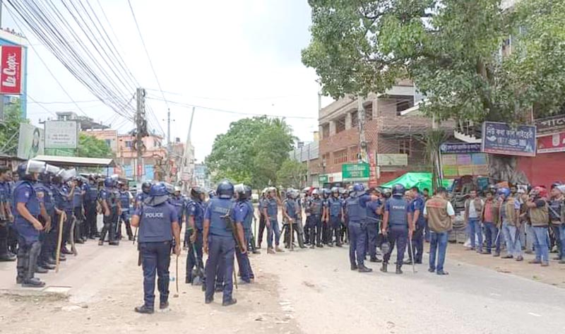 ভেড়ামারায় স্বেচ্ছাসেবকলীগ নেতার মৃত্যুর পর শহরে উত্তেজনা