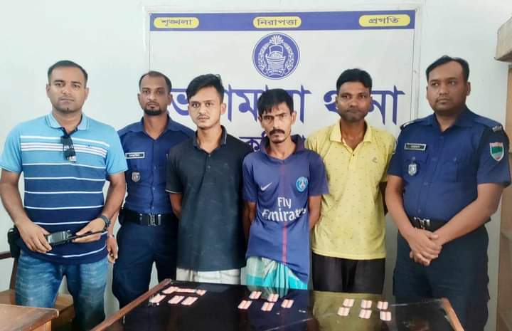 ভেড়ামারায় ট্যাপেন্টাডল ট্যাবলেটসহ গ্রেফতার ৩