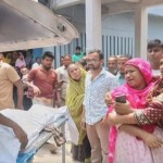 কিশোরগঞ্জে বালুবাহী ট্রলির চাপায় ভ্যানচালক নিহত, ছেলে গুরুতর আহত