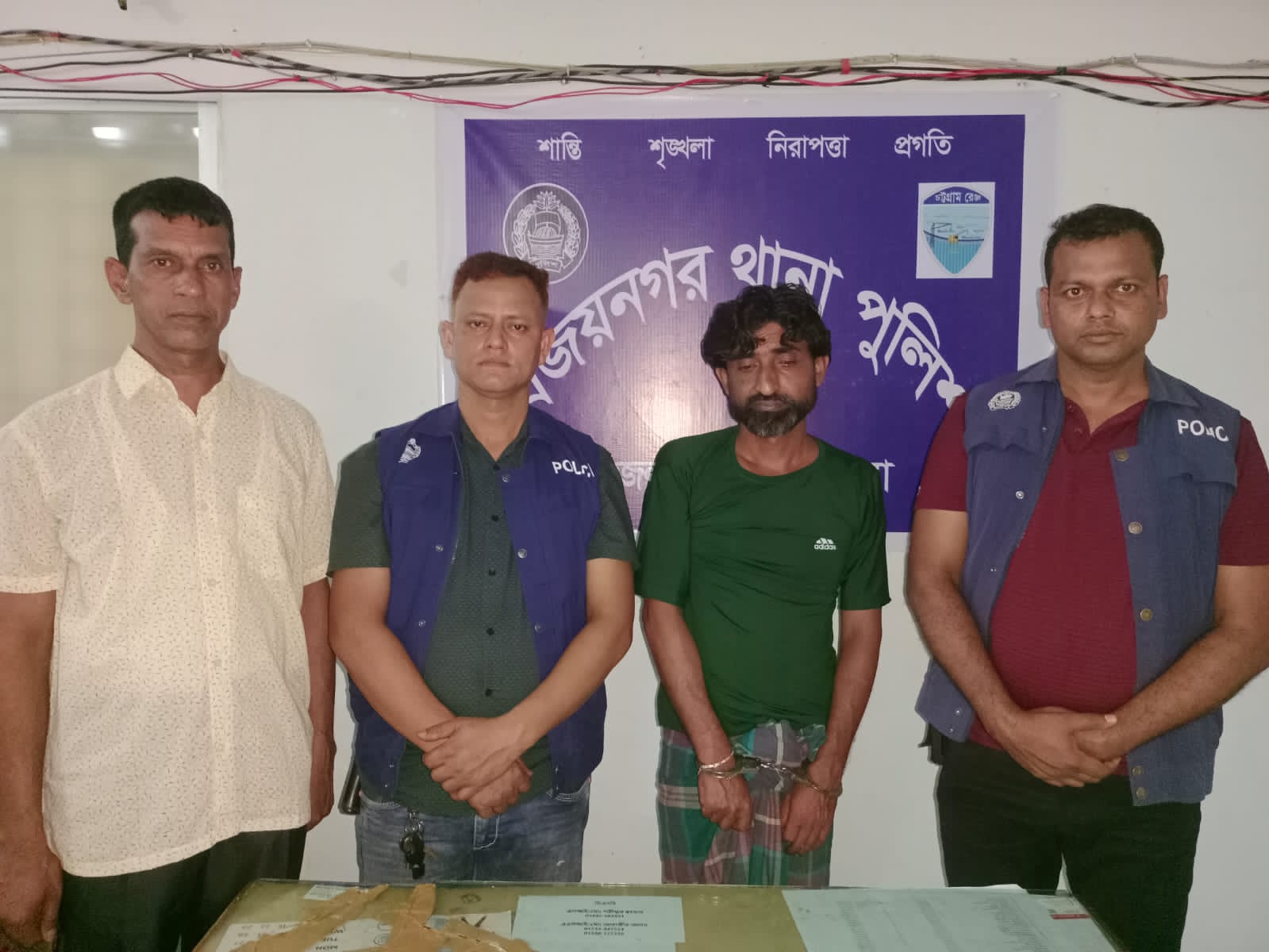 বিজয়নগরে যাবজ্জীবন সাজাপ্রাপ্ত আসামি সাহেদ ভূঁইয়া গ্রেফতার