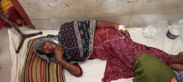 ধানের গোলার ভেতরে লুকিয়ে রাখা বোমা বিস্ফোরণে দুই নারী আহত