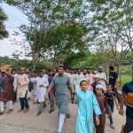 আ.লীগ নিষিদ্ধের দাবিতে কুমিল্লা বিশ্ববিদ্যালয়ে শিক্ষার্থীদের বিক্ষোভ মিছিল