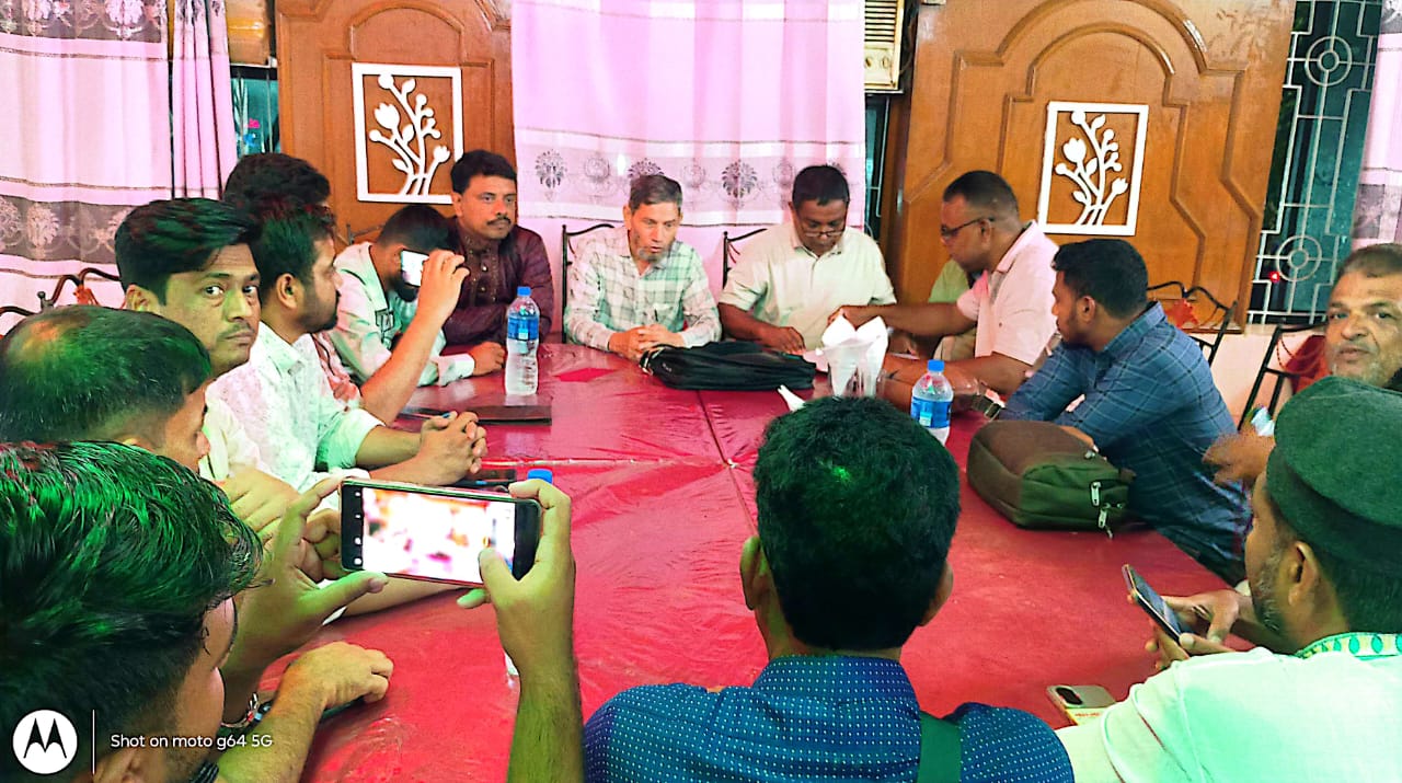 মফস্বল সাংবাদিক ইউনিয়ন ফেনীর জেলার নবগঠিত কমিটির পরিচিতি সভা