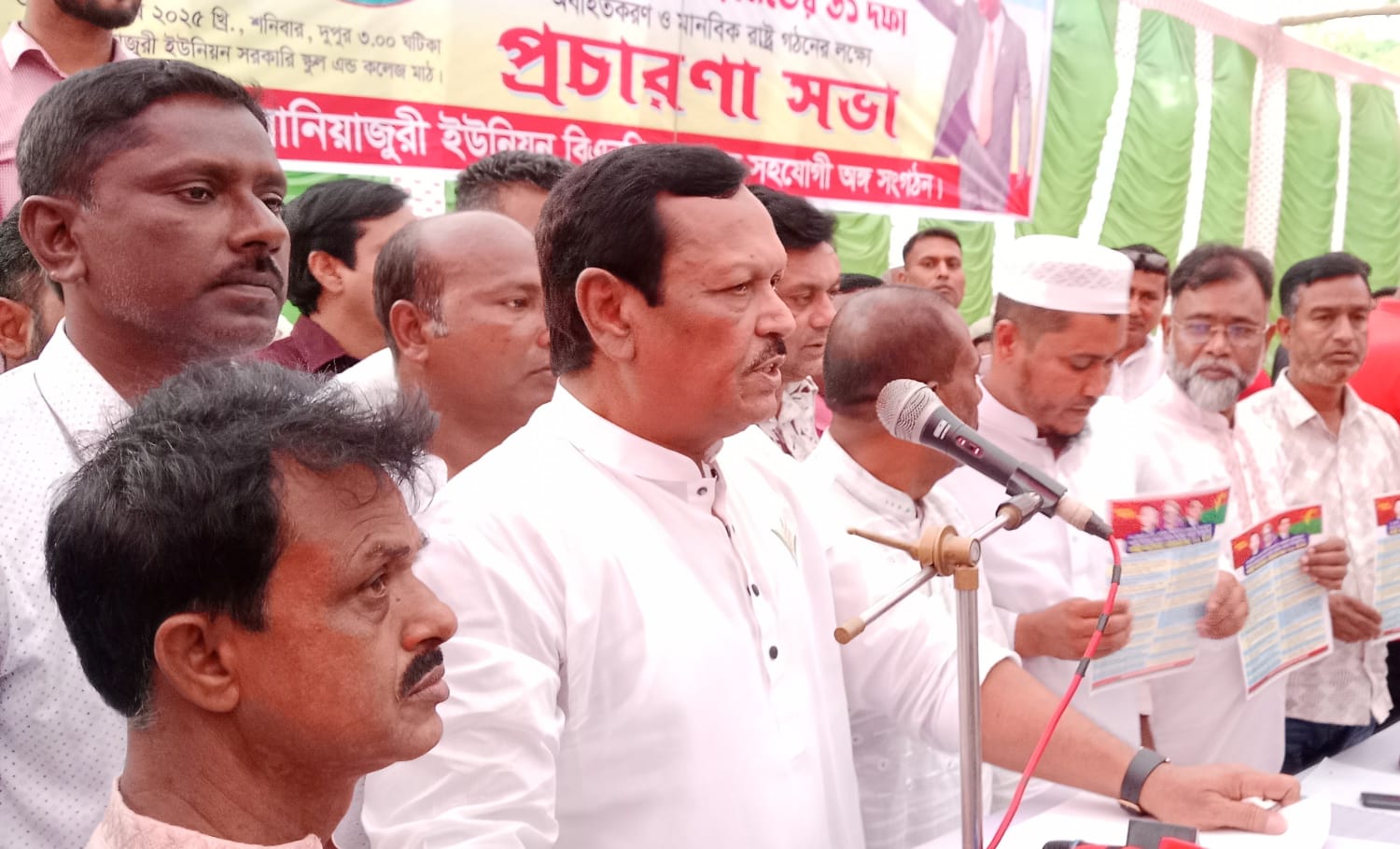 ঐক্যবদ্ধ হয়ে নির্বাচনের প্রস্তুতির আহ্বান বিএনপি নেতা এস এ জিন্নাহ কবিরের