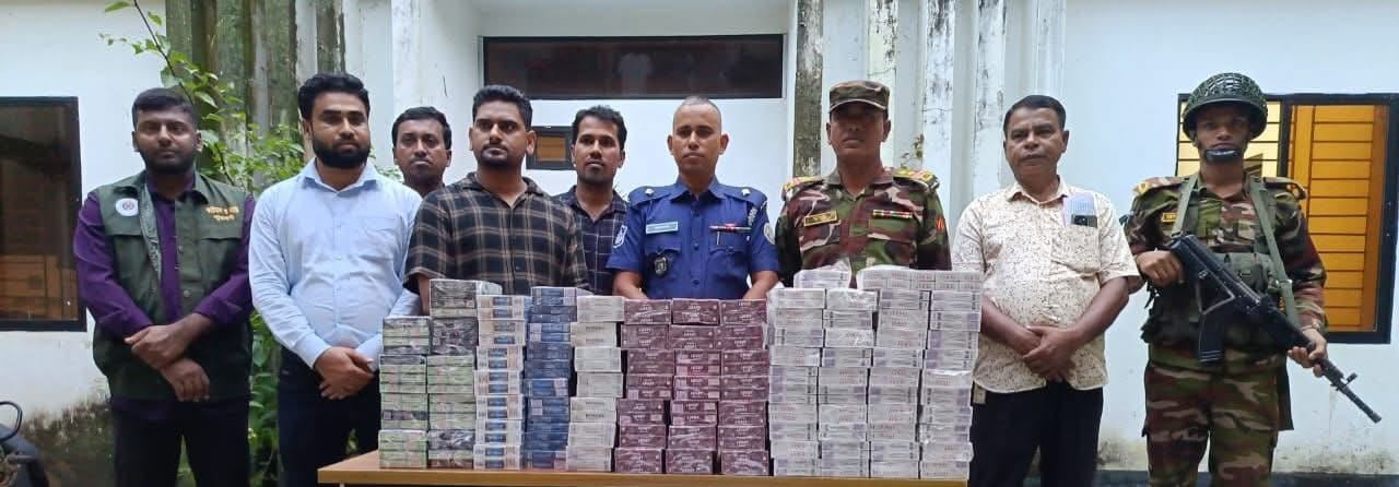 গলাচিপায় অর্ধলক্ষাধিক নকল সিগারেট জব্দ