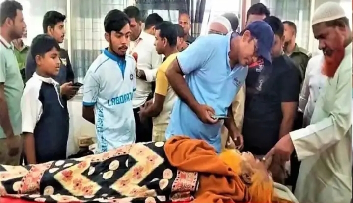 টাঙ্গাইল হাসপাতালে সিলিন্ডার মাথায় পড়ে রোগীর মৃত্যু, চরম অবহেলার অভিযোগ