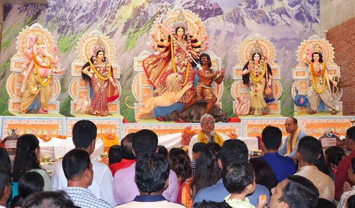 দুর্গোৎসব শুরু, আজ মহাসপ্তমী
