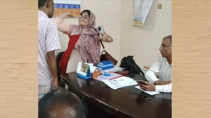 শিক্ষিকাকে মারধরের ঘটনায় উত্তেজনা, বিএনপি নেতার ভিডিও ভাইরাল