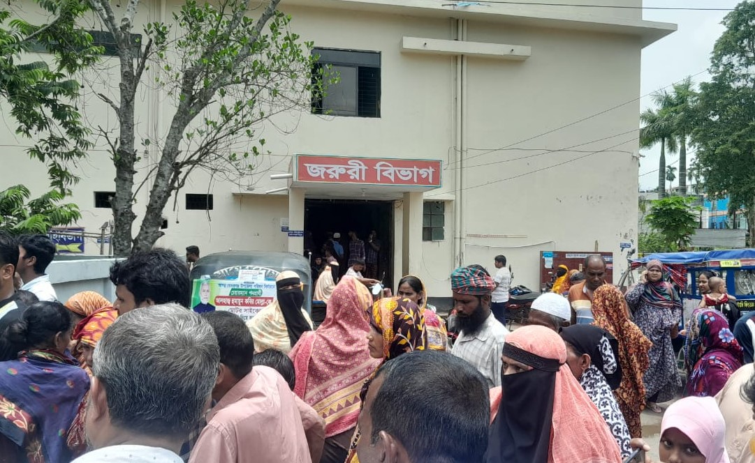 শরীয়তপুরে হাসপাতালের শৌচাগার থেকে লাশ উদ্ধার