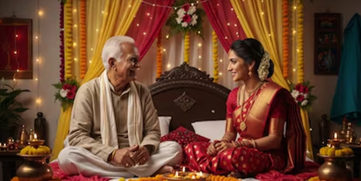 ৭০ বছর বয়সে বিয়ে, বাসর রাতে মৃত্যু