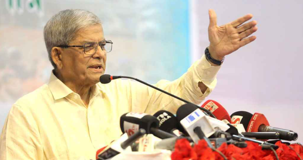 সিটি করপোরেশন নির্বাচন অল্প সময়ের মধ্যে হবে: মির্জা ফখরুল