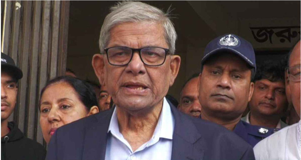 মির্জা ফখরুল জানালেন ঠাকুরগাঁওয়ে মেডিকেল কলেজ স্থাপনের সিদ্ধান্ত